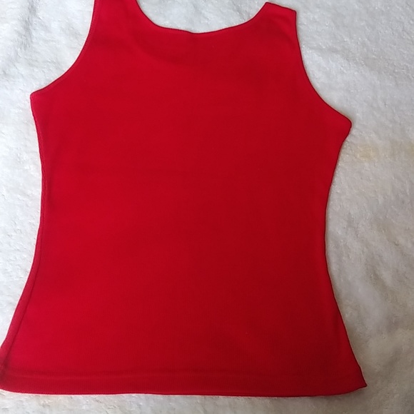 NICE RED TANK TOPS - Picture 2 of 3